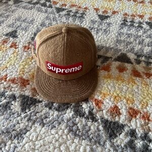 Brand new Supreme hat, never worn. Size 7 1/4